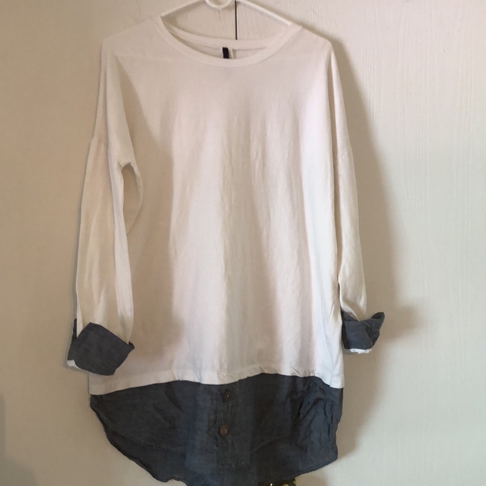 Women’s bellamie White Long Sleeve Top